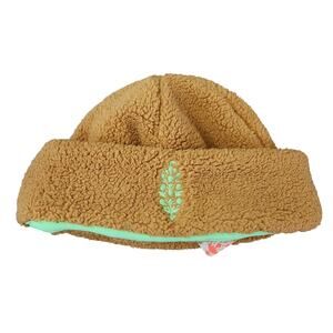 NWT Free People Movement Sherpa Beanie Hat Amber Honey One Size